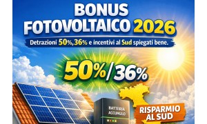 Detrazioni e risparmio al sud