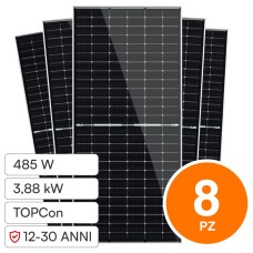 Pannelli Solari Jinko 485W TIER 1 Monocristallini TOPCon IP68 3,9 KW