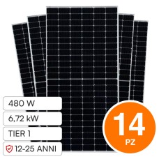 Pannelli Fotovoltaici Austa Osda 480W TIER 1 TOPCon 6,7 KW