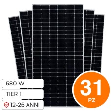 Pannelli Solari Fotovoltaici Austa Osda 580W TIER 1 Monocristallini TOPCon IP68 17,98 KW
