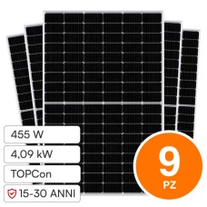 Pannelli Solari Fotovoltaici Jinko 455W TIER 1 Monocristallini TOPCon 4,1 KW